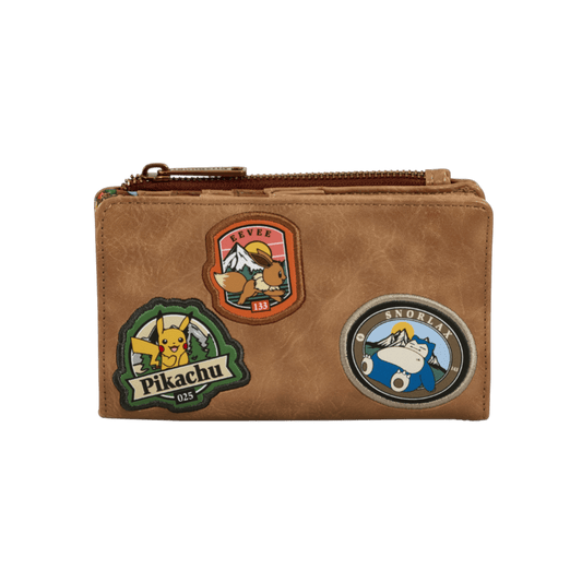 Pokemon - Camper Patch Zip Around Wallet