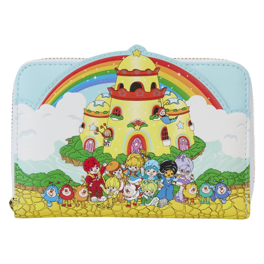 Rainbow Brite - Castle Group Zip Wallet