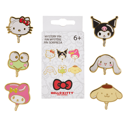 Hello Kitty - Balloons Mystery Pin Blind Box (Display of 12)