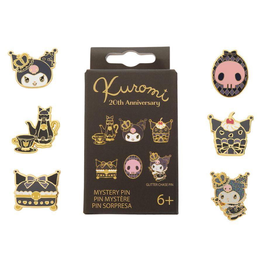 Hello Kitty - Kuromi 20th Anniversary Mystery Box Pins Assortment (Display of 12)
