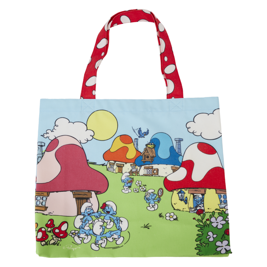 Smurfs - Village Life Canvas Tote