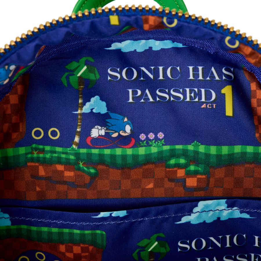 Sonic the Hedgehog - Green Hill Zone Mini Backpack