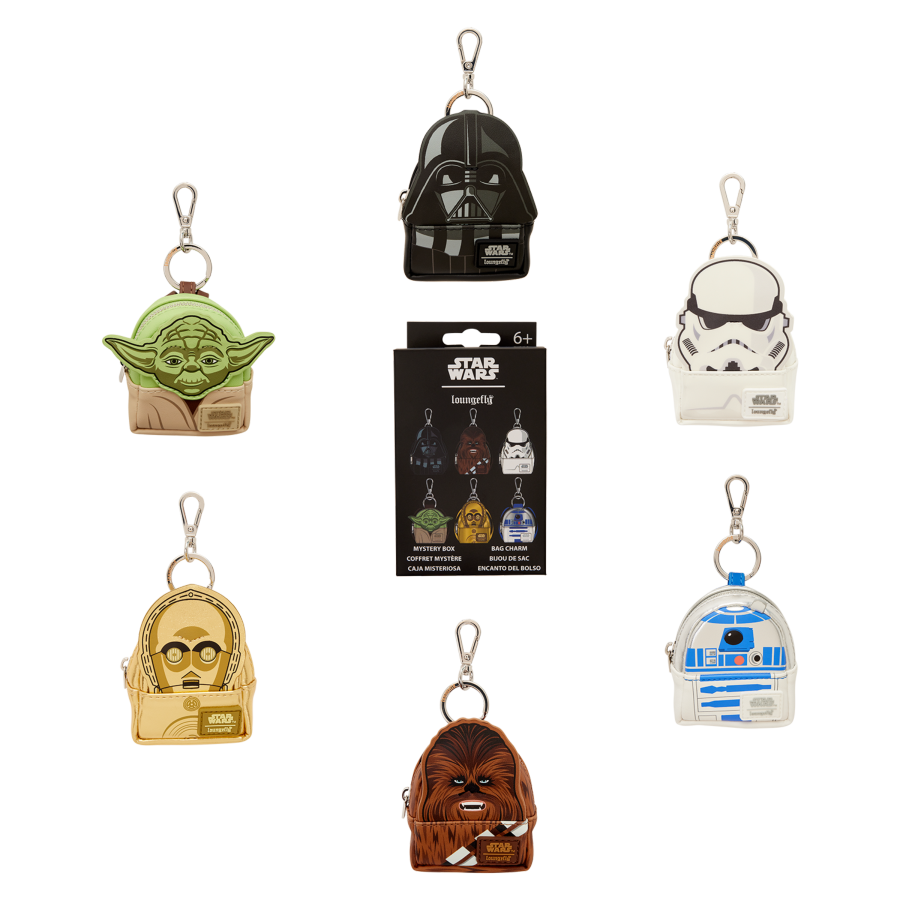 Star Wars – Mystery Mini Backpack Bag Charms Assortment (Display of 15)