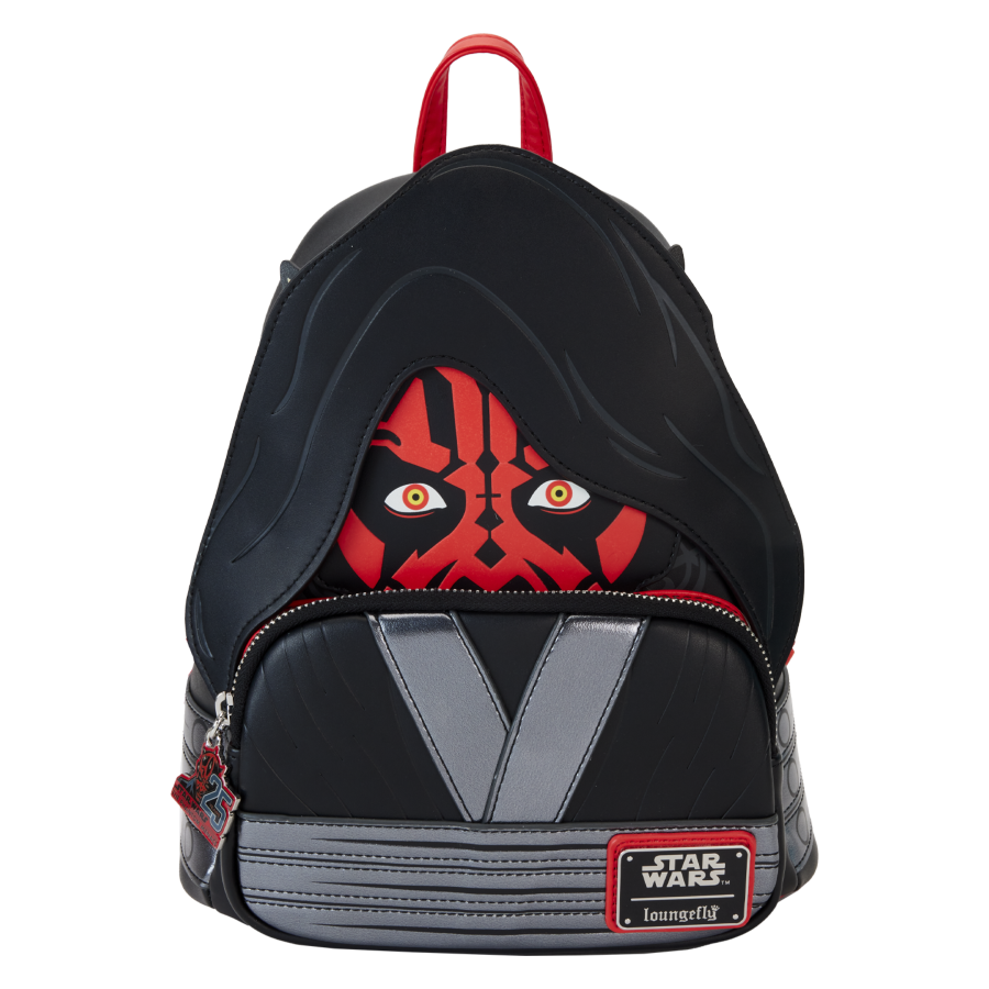 Star Wars: The Phantom Menace 25th Anniversary - Darth Maul with Hood Mini Backpack