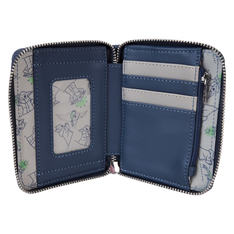 Star Wars: The Mandalorian - Ahsoka & Grogu Zip Wallet