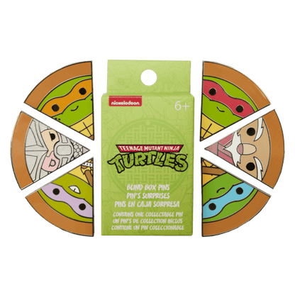 Teenage Mutant Ninja Turtles - Pizza Slices Blind Box Pins Blind Box (Display of 12)