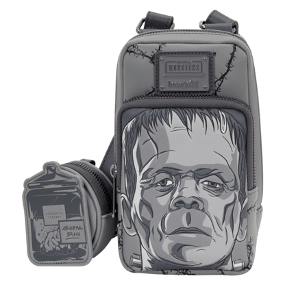 Universal Monsters - Frankenstein Crossbody Bag with Coin Bag