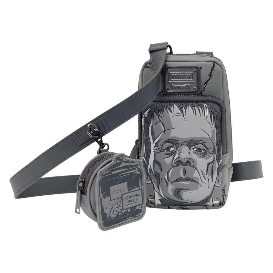 Universal Monsters - Frankenstein Crossbody Bag with Coin Bag