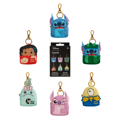 Lilo & Stitch - Mini Backpack Mystery Bag Chams (Display of 15)