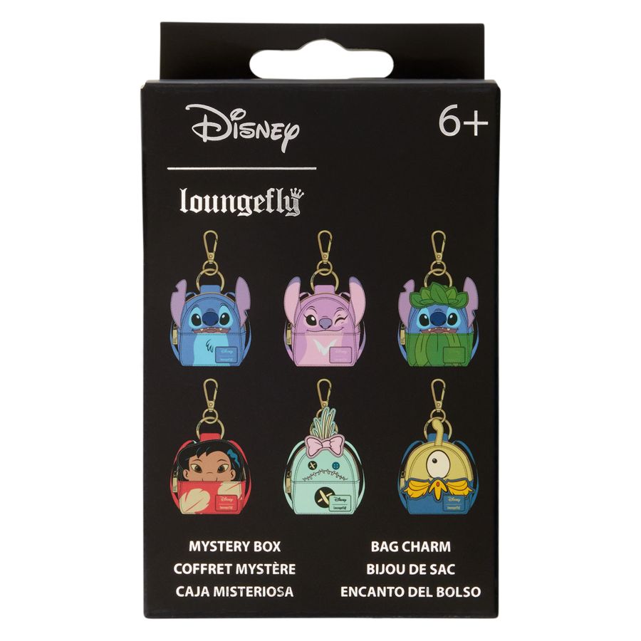 Lilo & Stitch - Mini Backpack Mystery Bag Chams (Display of 15)
