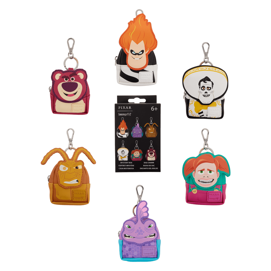 Disney Villains - Mystery Mini Backpack Keychain Charm Assortment (Display of 15)