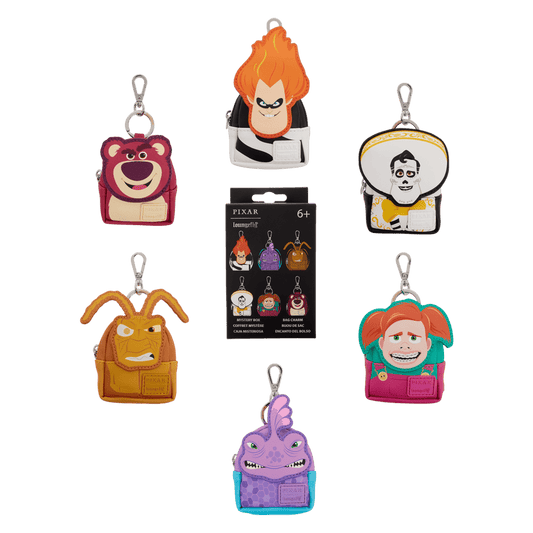 Disney Villains - Mystery Mini Backpack Keychain Charm Assortment (Display of 15)