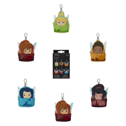 Disney Fairies - Mystery Mini Backpack Keychain Charm Assortment (Display of 15)