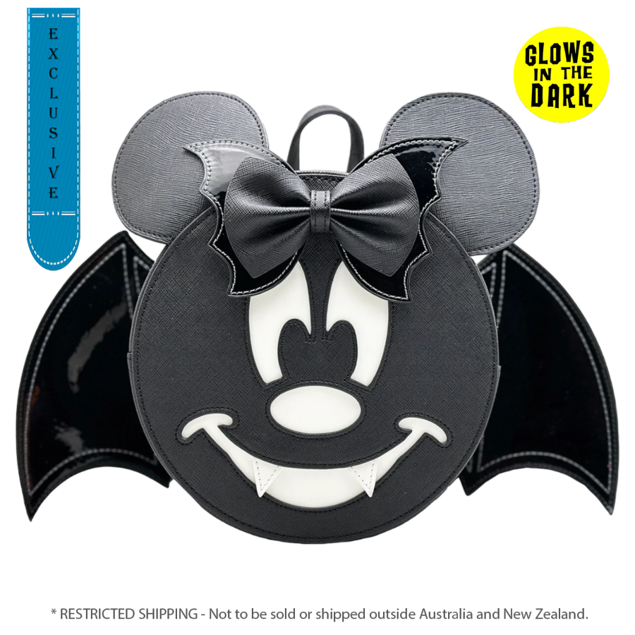 Disney - Minnie Mouse Bat US Exclusive Convertible Mini Backpack