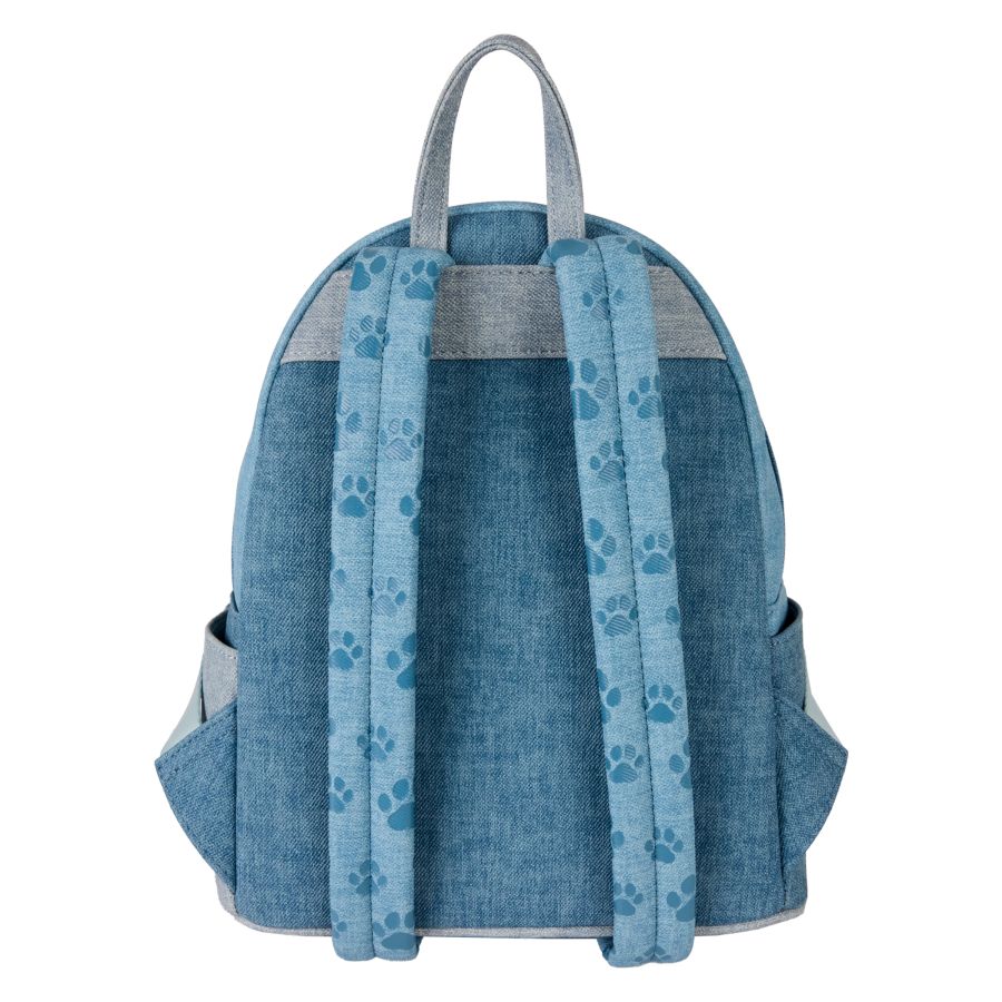 Disney - Dogs & Cats Faux Denim Mini Backpack