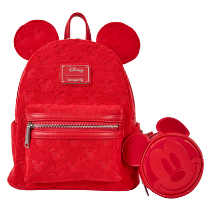 Disney - Mickey Ears Burnout Mini Backpack