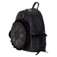 Disney Villains - Black Faux Leather with Velvet Trim Mini Backpack
