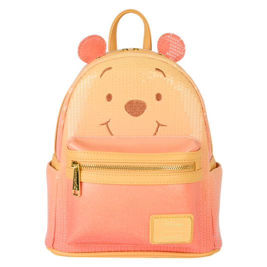 Winnie the Pooh - Pooh Sequin Glitter Mini Backpack