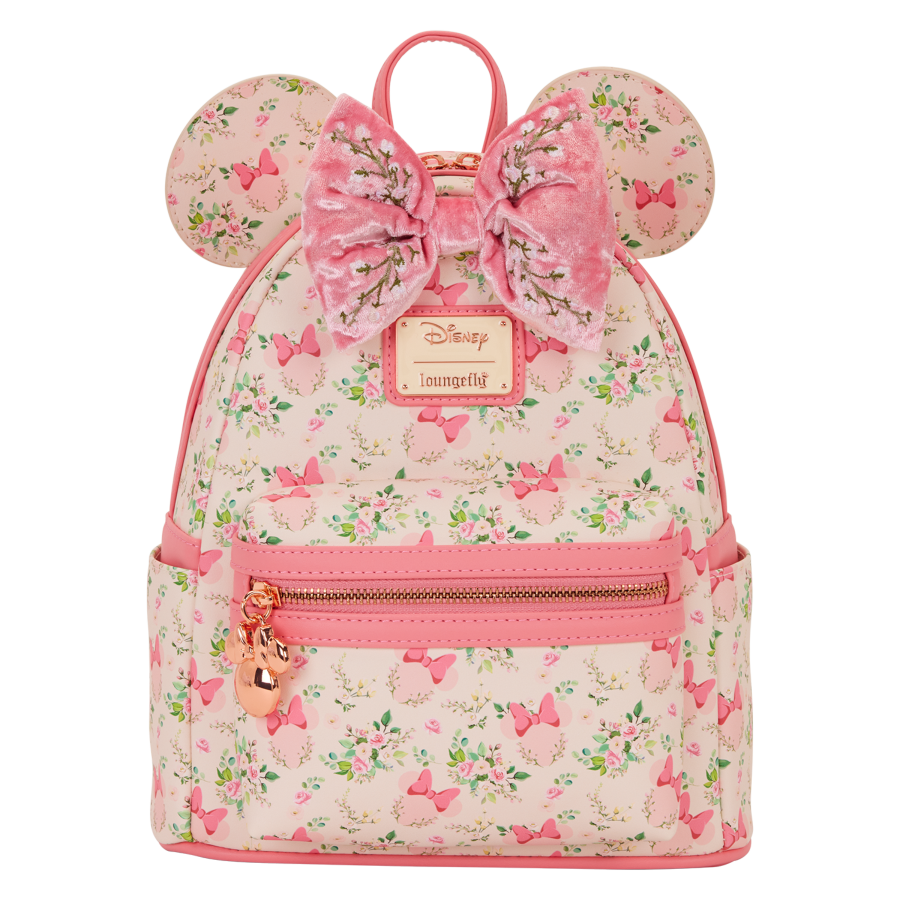 Disney - Minnie Mouse Floral Mini Backpack