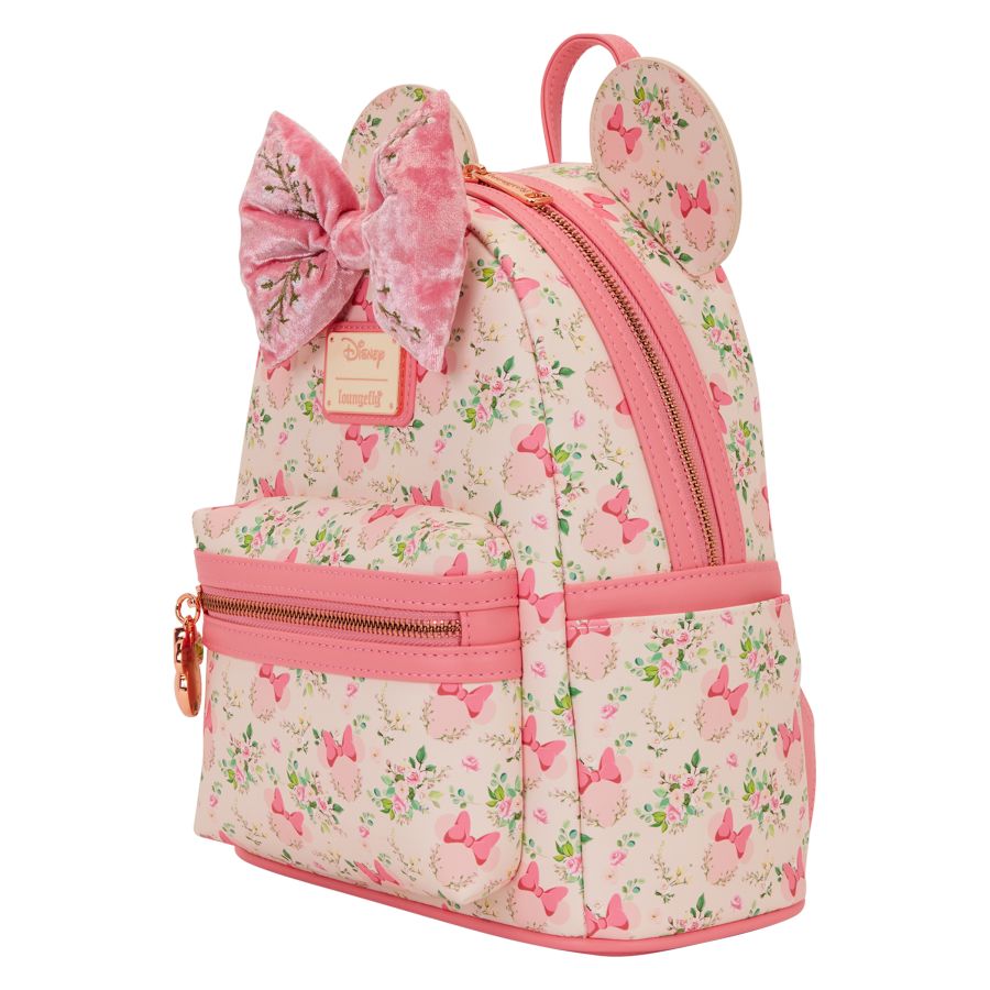 Disney - Minnie Mouse Floral Mini Backpack