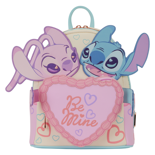 Lilo & Stitch - Stitch & Angel "Be Mine" Mini Backpack