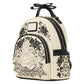 Alice in Wonderland - Embroidered Floral Mini Backpack