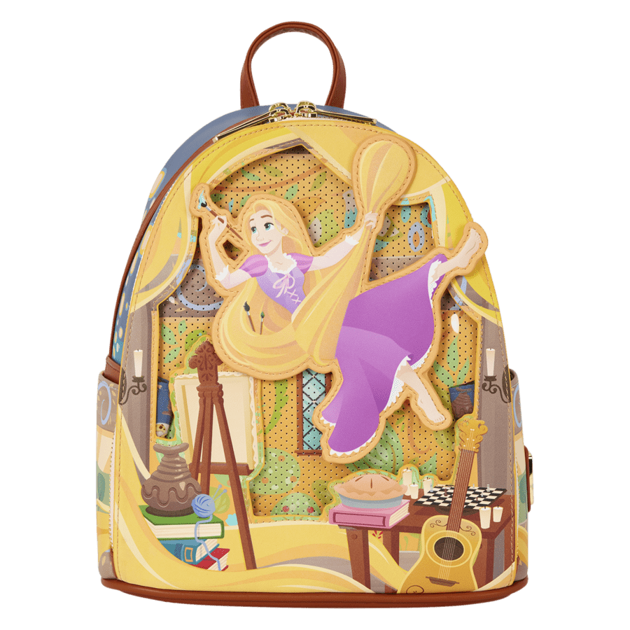 Tangled - Rapunzel Painting Mini Backpack