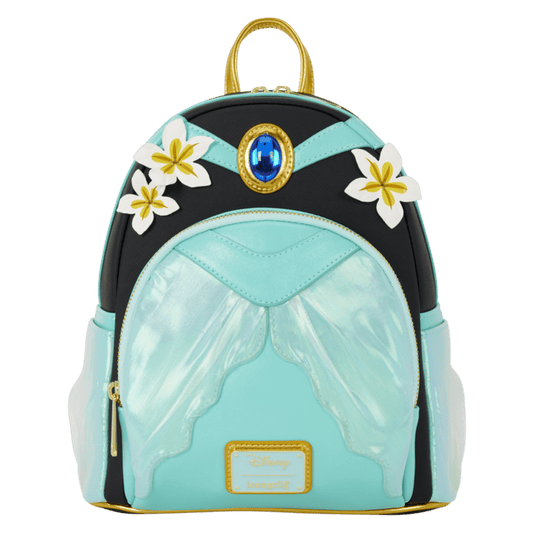 Aladdin - Princess Jasmine Cosplay Mini Backpack with Lamp Bag Charm