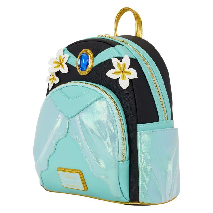 Aladdin - Princess Jasmine Cosplay Mini Backpack with Lamp Bag Charm