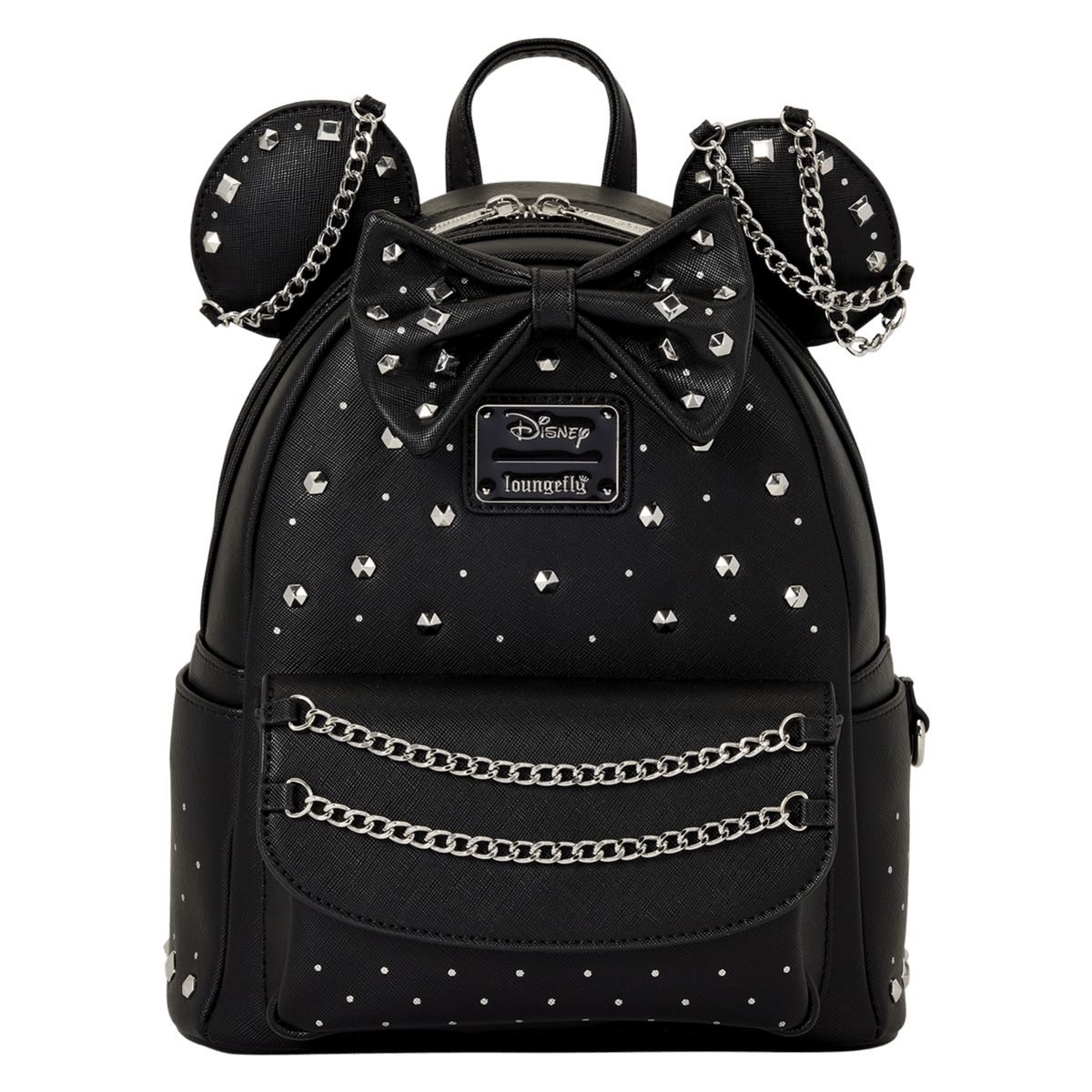 Disney - Minnie Mouse Studs & Chains Mini Backpack