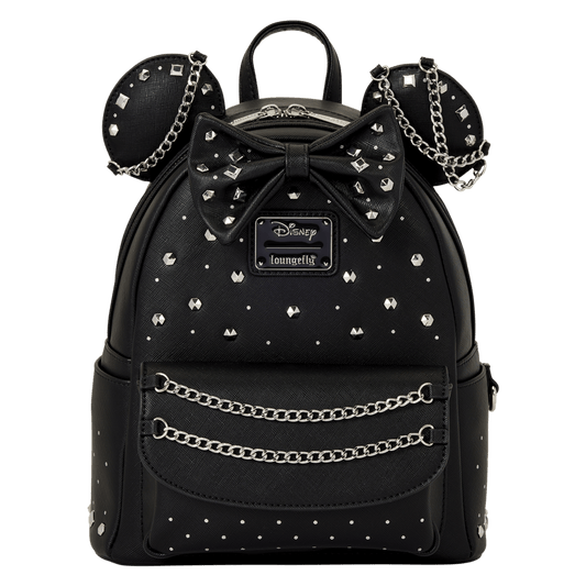 Disney - Minnie Mouse Studs & Chains Mini Backpack