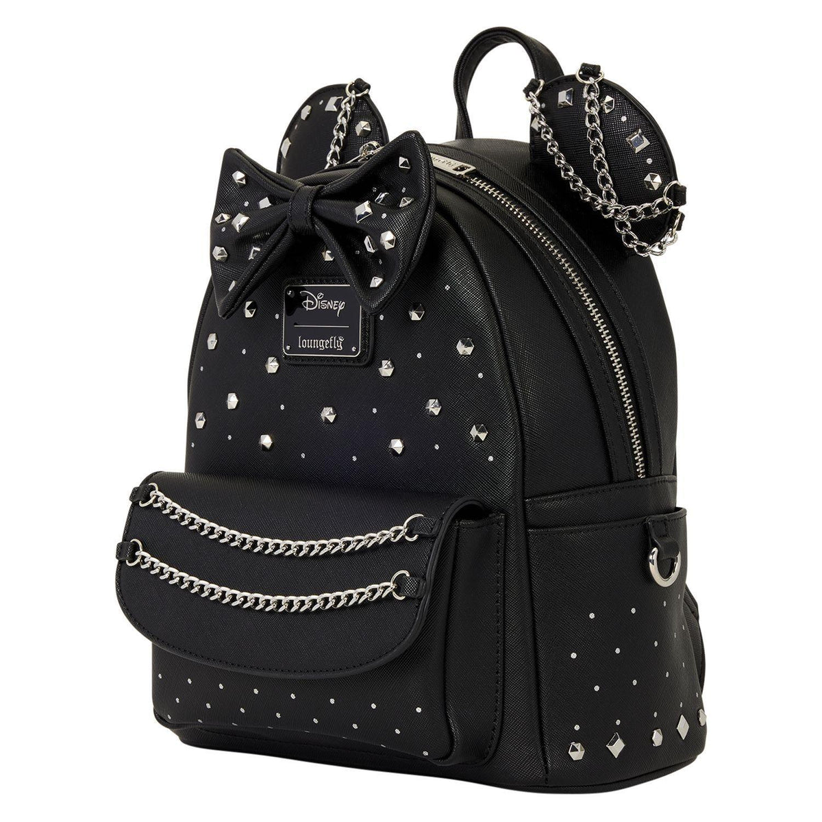 Disney - Minnie Mouse Studs & Chains Mini Backpack