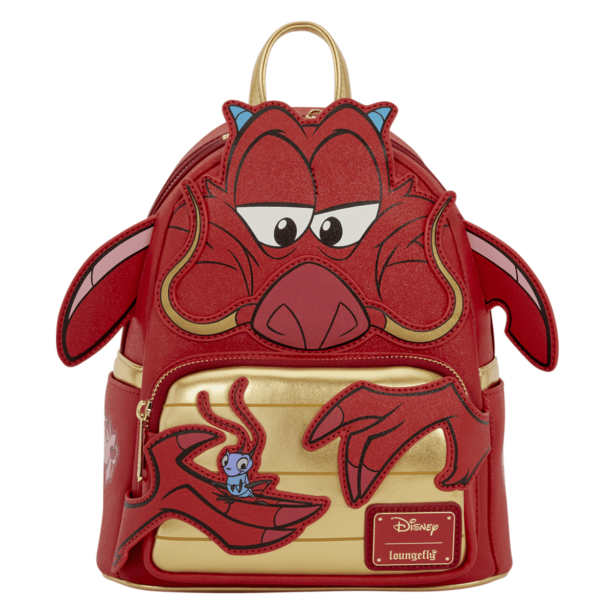 Mulan - Mushu Glitter Cosplay Mini Backpack