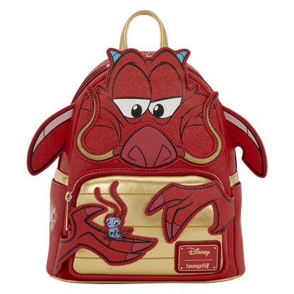Mulan - Mushu Glitter Cosplay Mini Backpack
