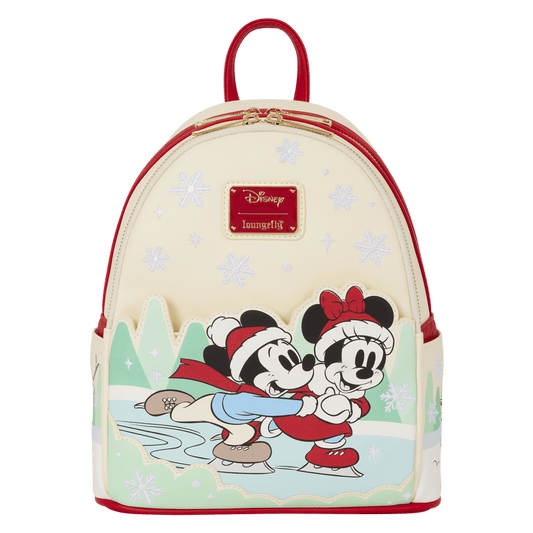 Mickey & Friends - Ice Skating Mini Backpack with Headband Holder