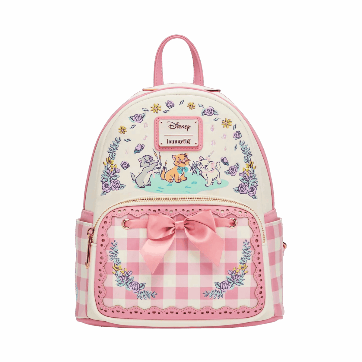 Aristocats (1970)- Pink Gingham Mini Backpack