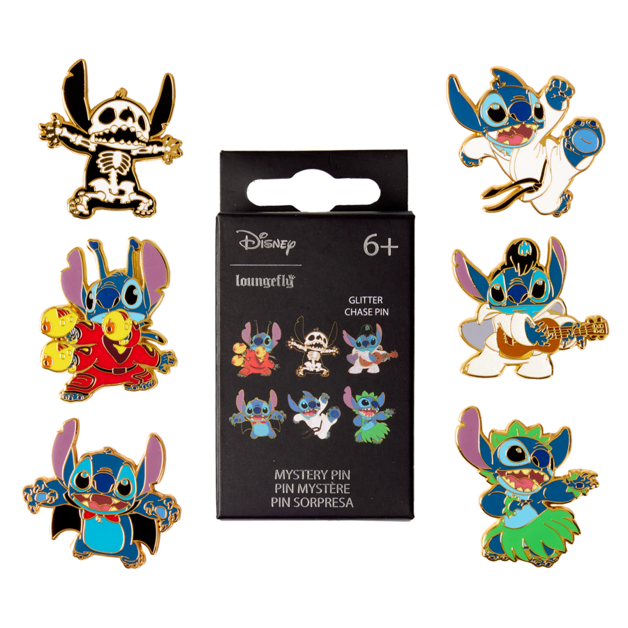 Lilo and Stitch - Stitch Mystery Enamel Pins (Display of 12)