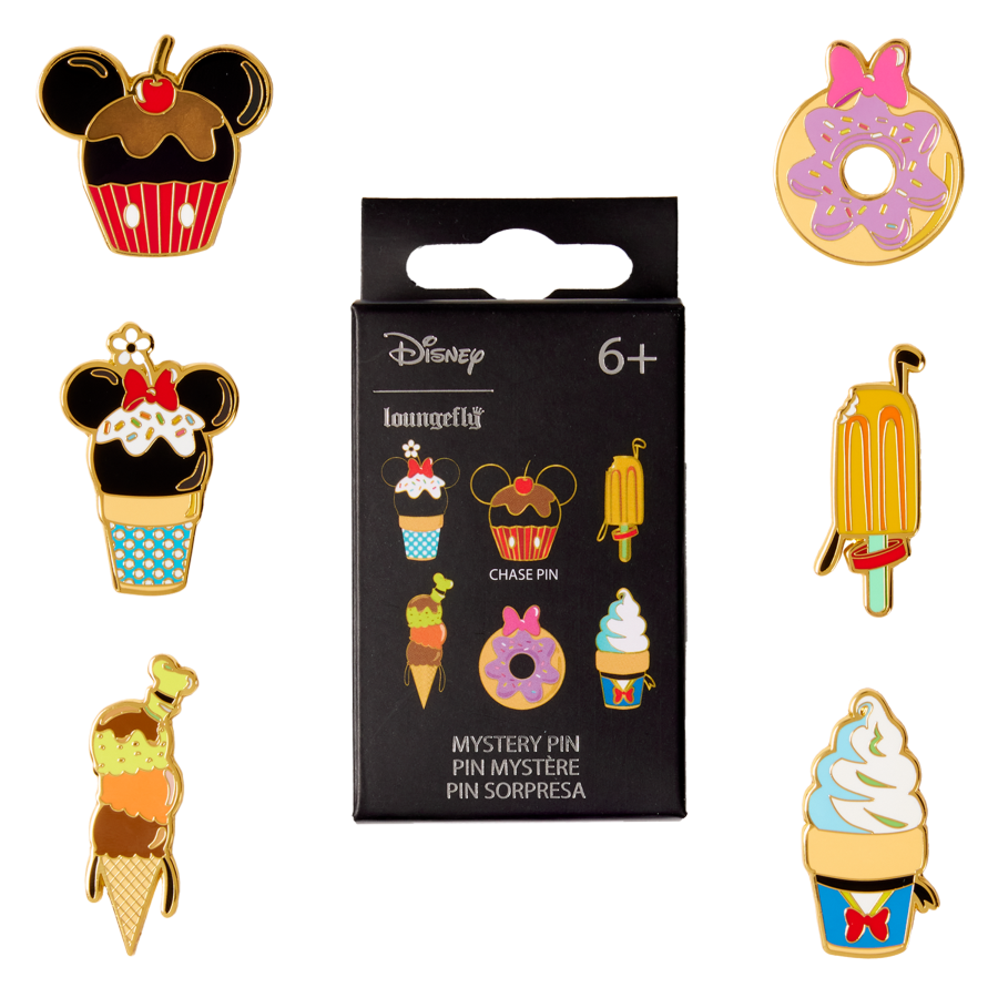 Disney – Sensational 6 Surprise Snack Pin Assortment (Display of 12)
