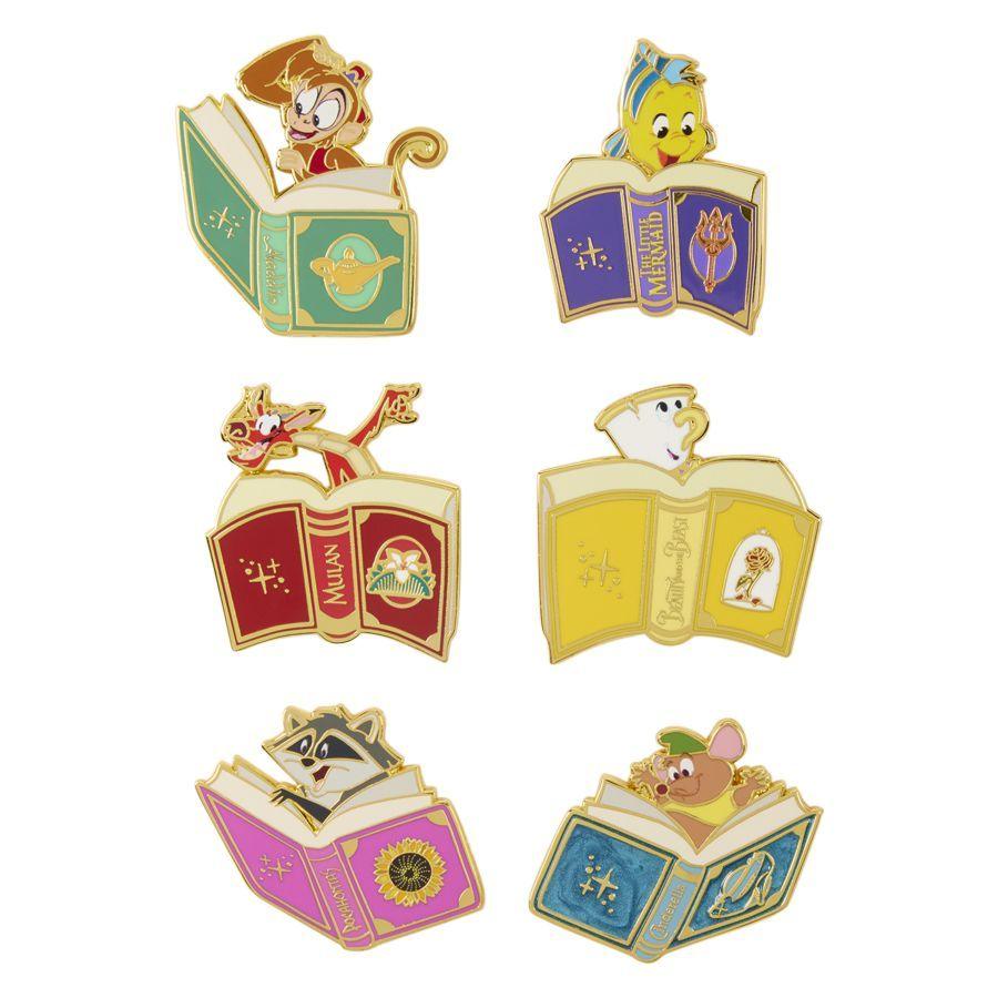 Disney Princess - Books Blind Box Pins Assortment (Display of 12)