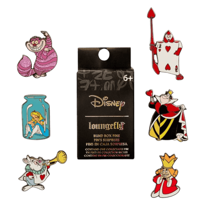 Alice In Wonderland - Blind Pin Set Assortment (Display of 12)