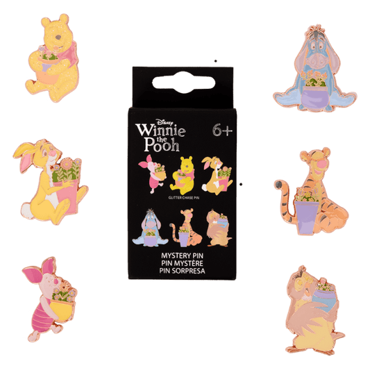 Winnie the Pooh - Flower Pots Blind Box Pin Blind Box Assortment (Display of 12)