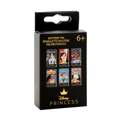Disney - Princess VHS Mystery Pin Blind Box Assortment (Display of 12)