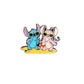 Lilo & Stitch - Stitch & Angel Beach Scene Mystery Pin Blind Box (Display of 12)