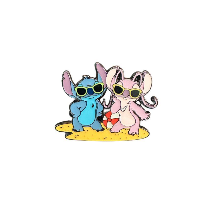 Lilo & Stitch - Stitch & Angel Beach Scene Mystery Pin Blind Box (Display of 12)