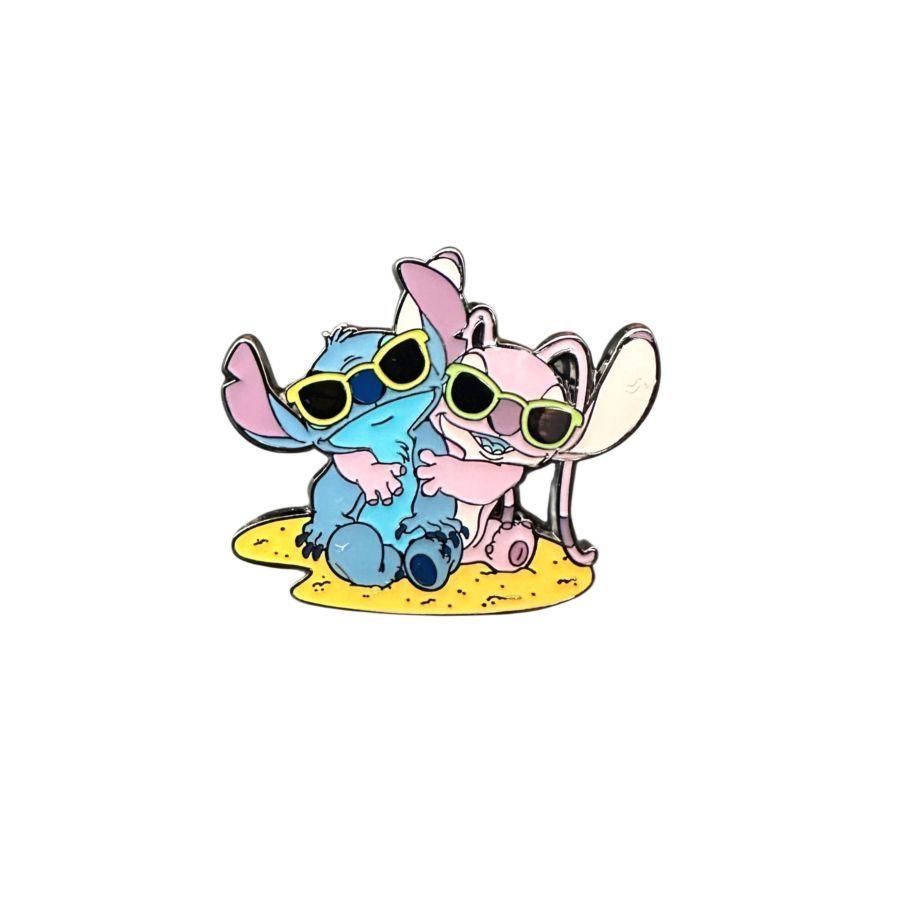 Lilo & Stitch - Stitch & Angel Beach Scene Mystery Pin Blind Box (Display of 12)