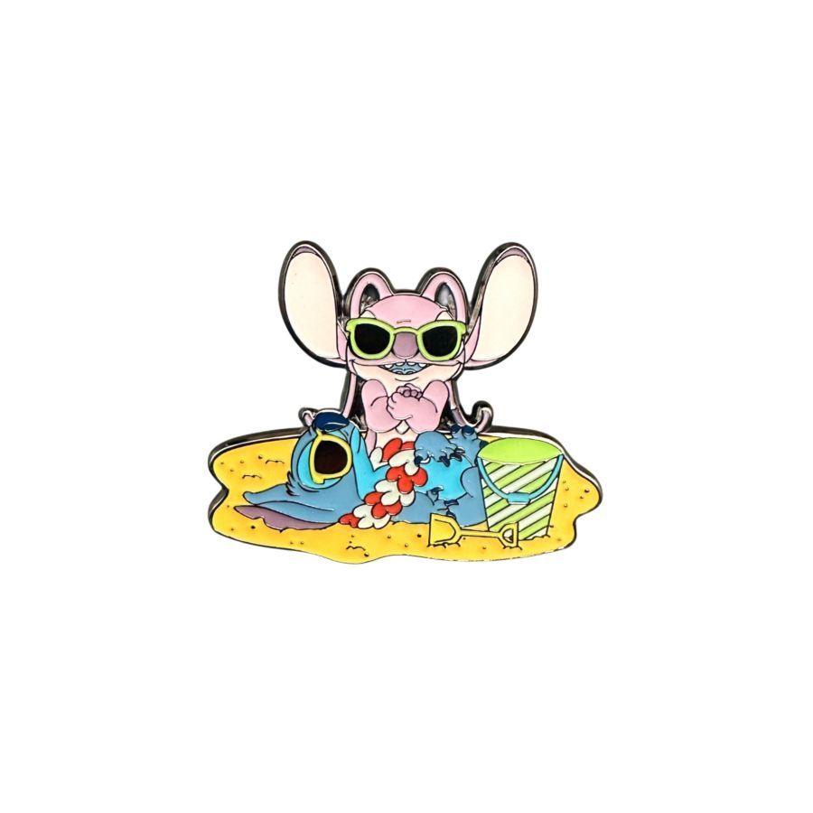 Lilo & Stitch - Stitch & Angel Beach Scene Mystery Pin Blind Box (Display of 12)