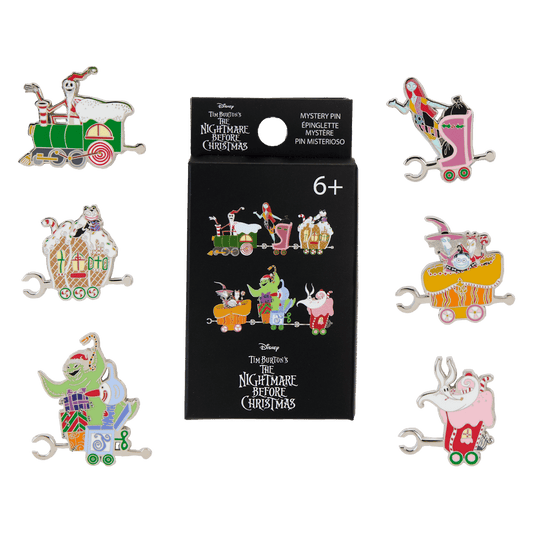 NBX - Christmas Town Train Mystery Box Pins Assortment (Display of 12)