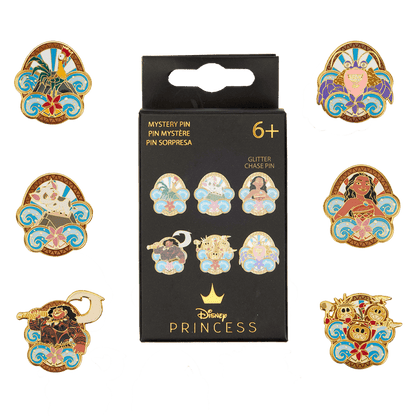 Moana - Mystery Blind Box Pins Assortment (Display of 12)