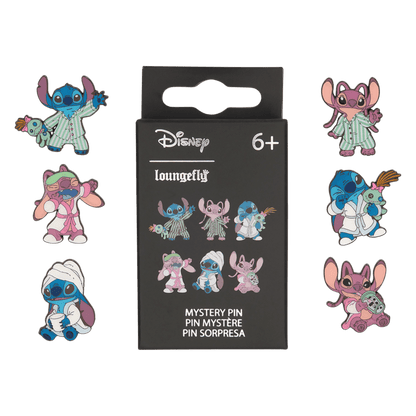 Lilo & Stitch - Stitch & Angel In PJs Mystery Pin Blind Box (Display of 12)