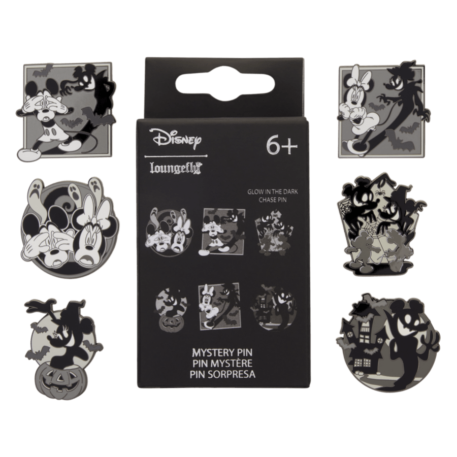 Disney - Mickey & Minnie Ghost Mystery Box Pin Assortment (Display of 12)